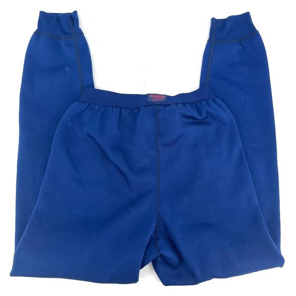 Patagonia vintage blue Capilene Polyester fleece-lined leggings (M) - Picture 3 of 7